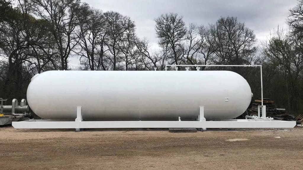 oil and gas bullet tanks