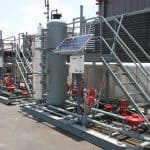 fuel gas processing equipment in the field