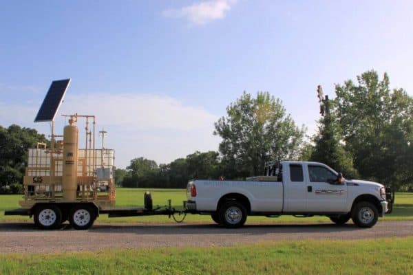 transporting h2s removal system