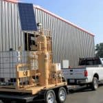 mobile fuel gas clean up