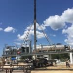 installing a small amine plant