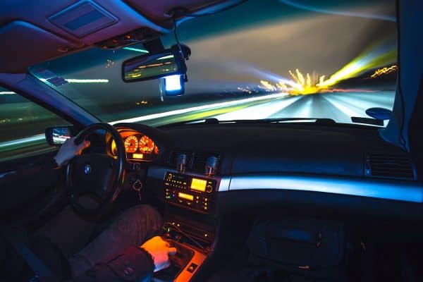 driving, motion, blur