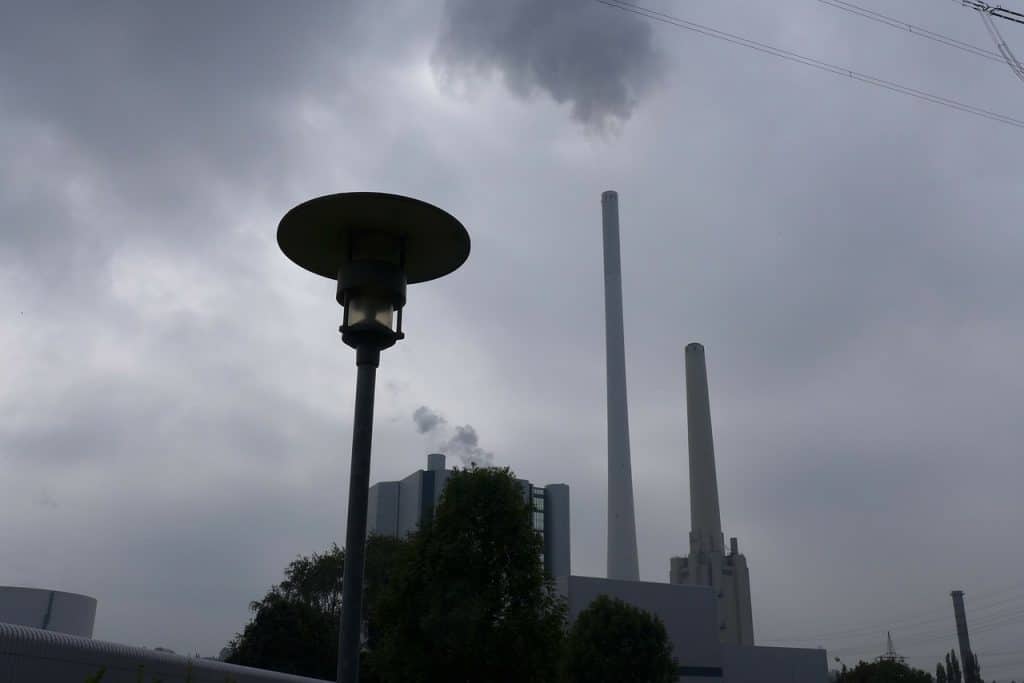 power plant, carbon, emission