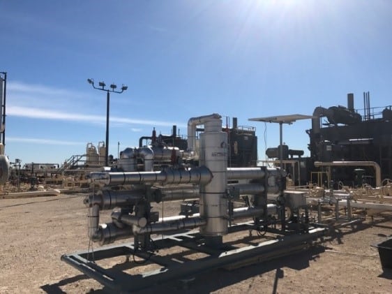CROFT Joule Thomson System on site
