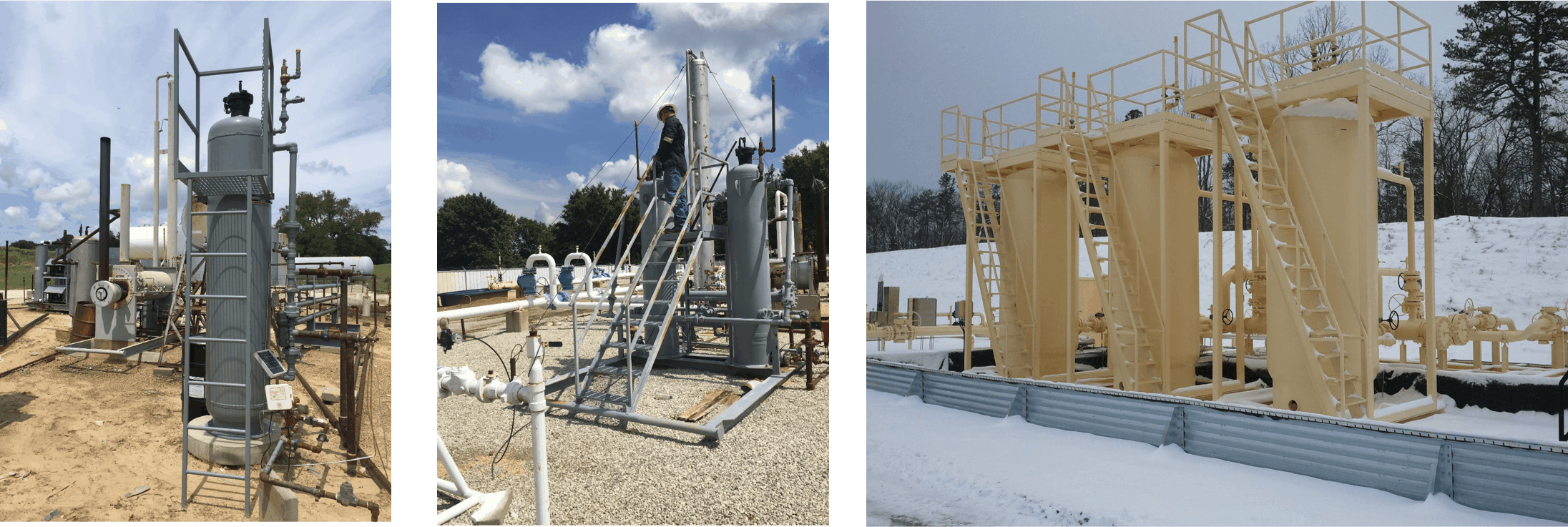 dry desiccant gas dehydrators 
