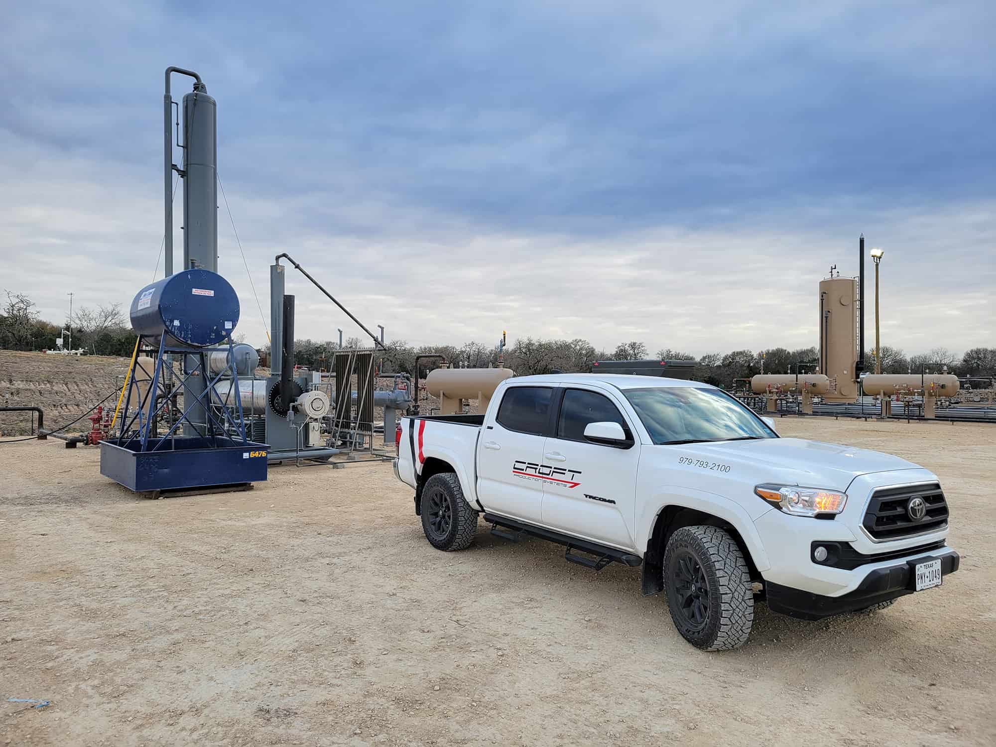 Glycol service truck