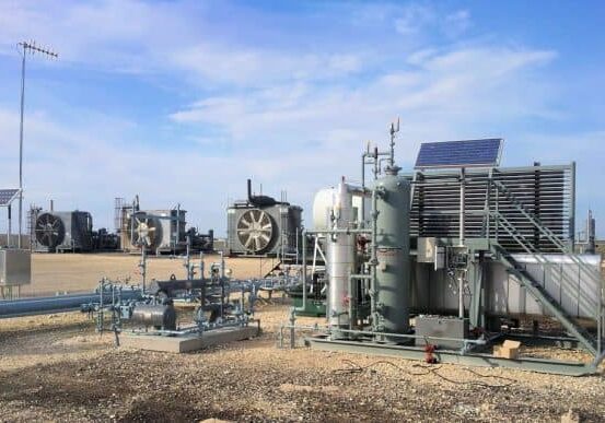 CROFT Fuel Gas Conditioning System on location